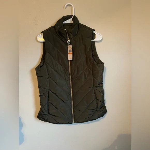 NEW WITH TAG | Women’s Hunter Green Michael Kors Vest (Size Small) - Picture 3 of 7